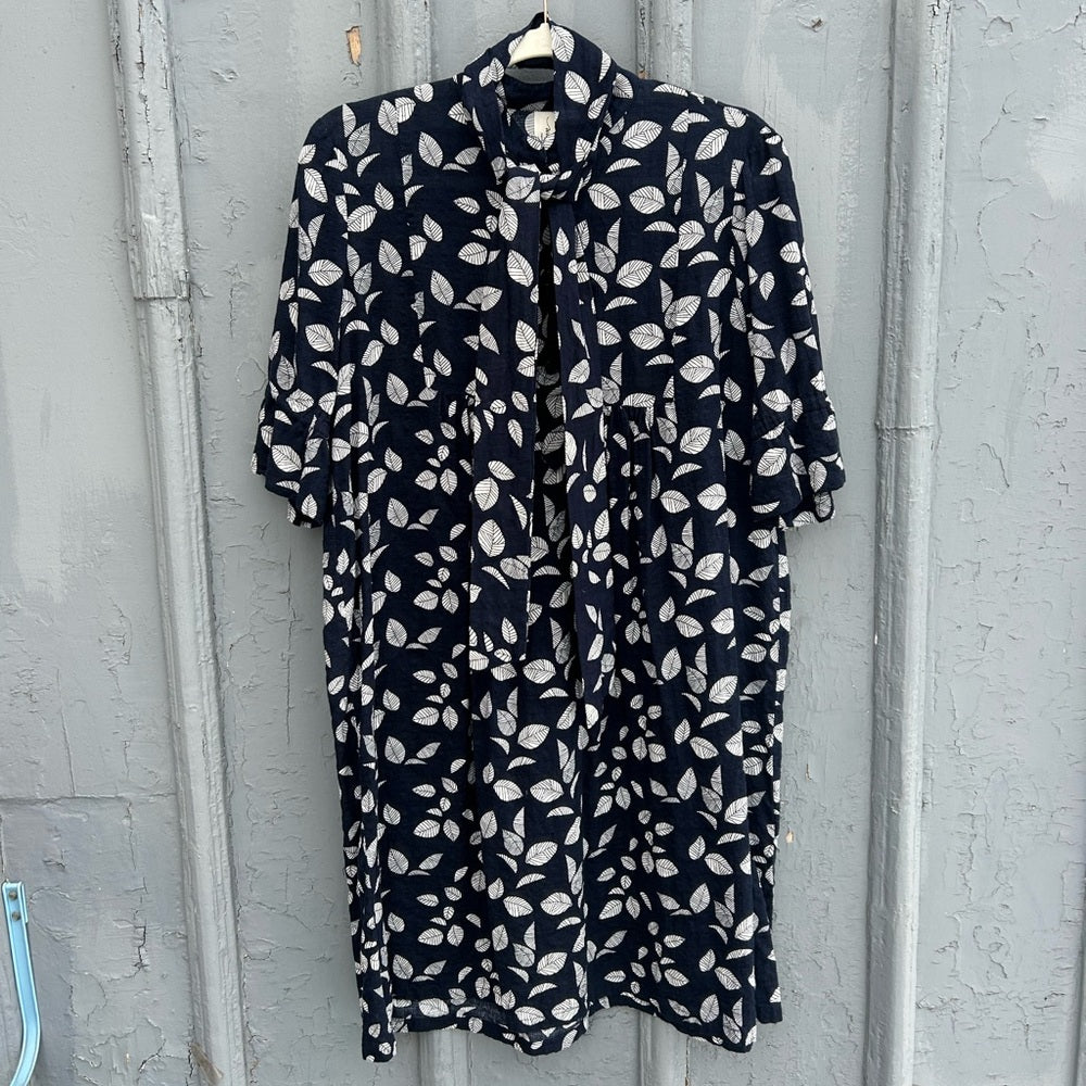 Willowmore botanical leaf tunic, size S/M