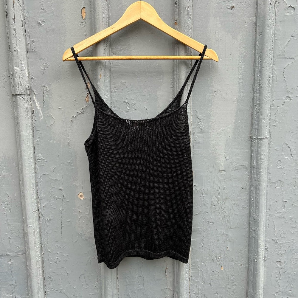 Banana Republic Knit Cami, Black, Size Small