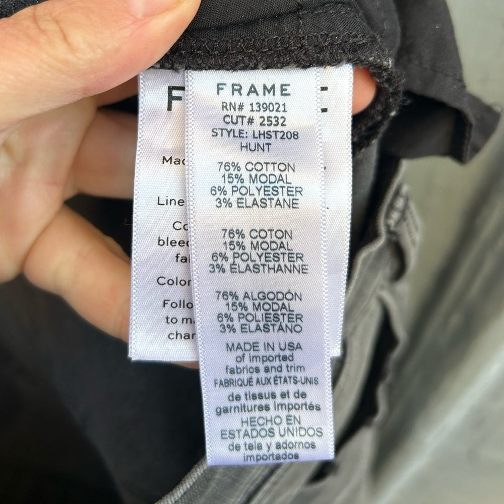 Frame Le High Straight, Hunt, size 29
