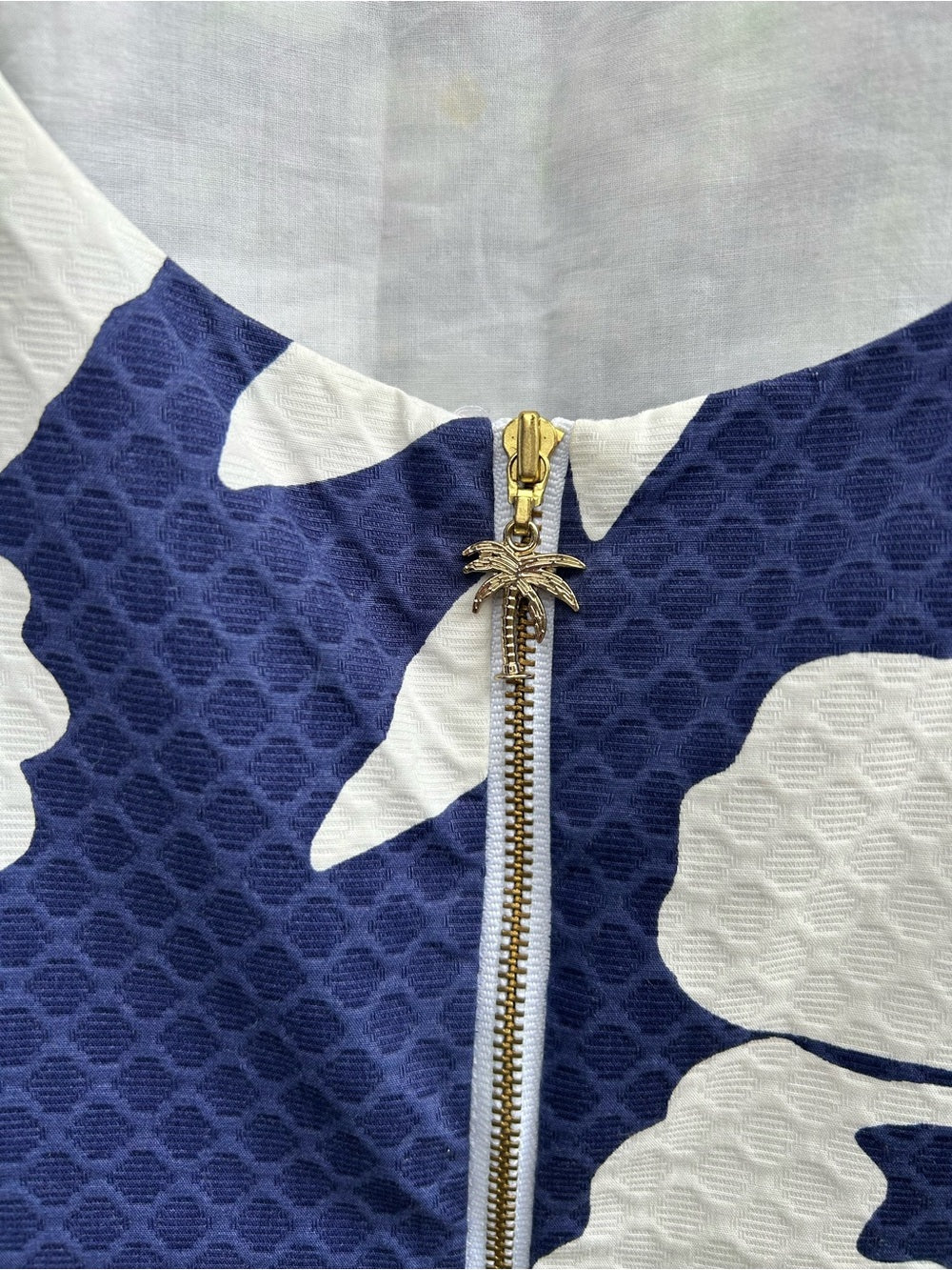 Lilly Pulitzer Blue & White Shift, size 4
