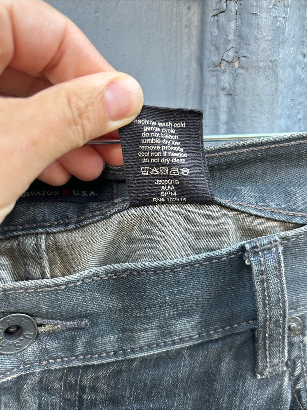 John Varvatos Bowery fit jeans, size 40
