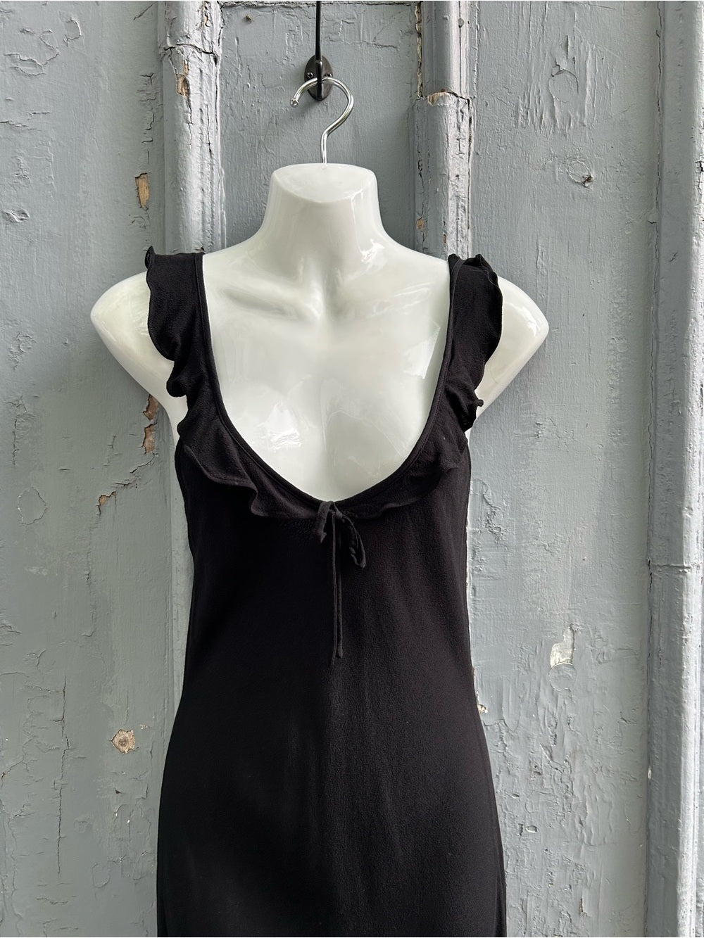 Wilfred Black Donna Ruffle sleeve dress, Small