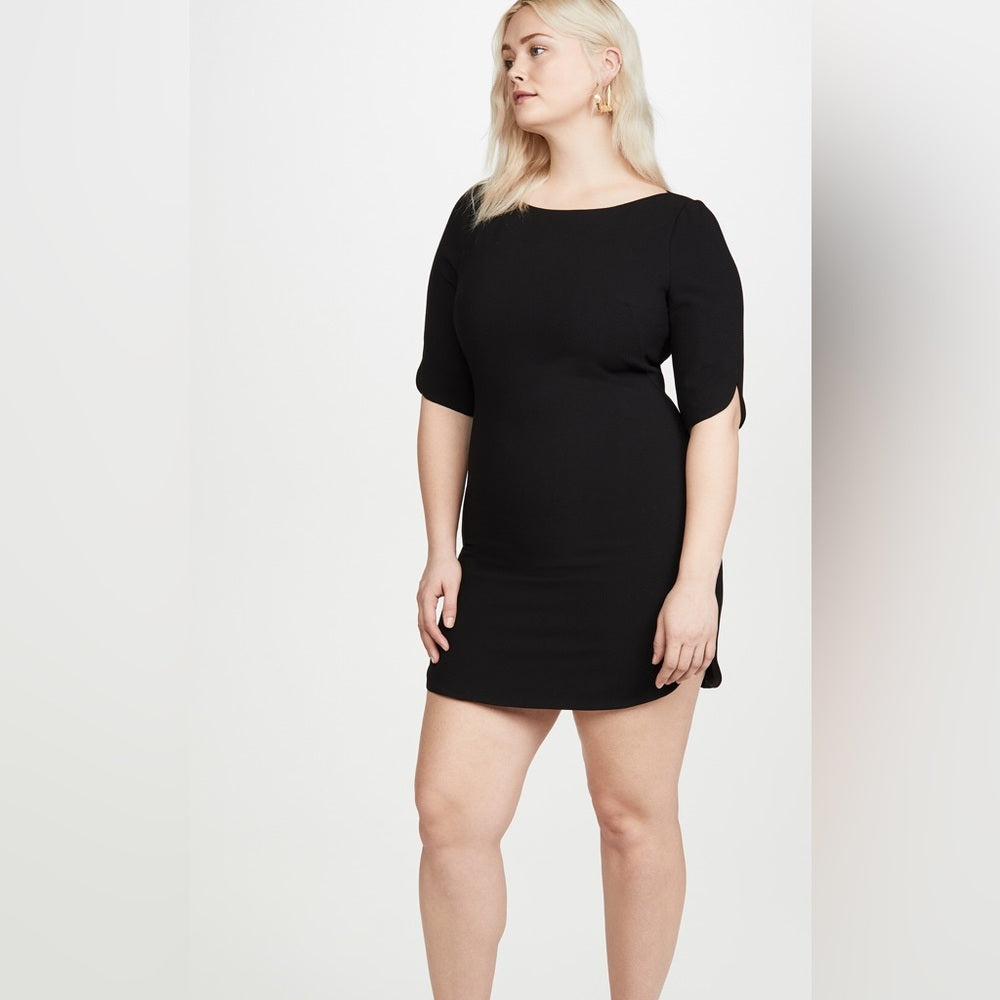 Black Halo Molly Mini Dress, size 16