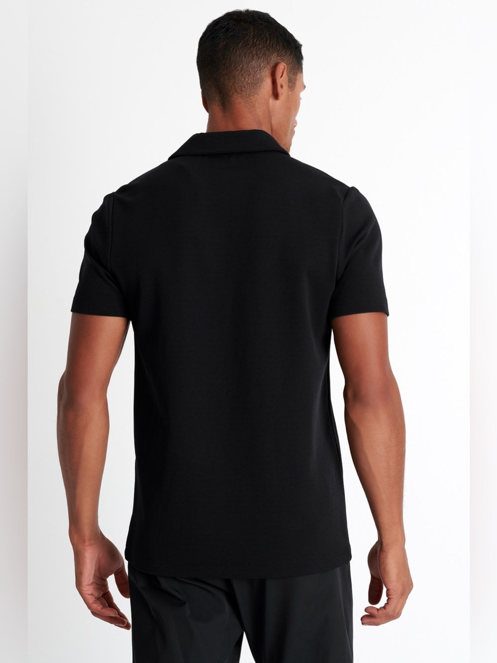 Shan Actuel Polo, black, BNWT, size L
