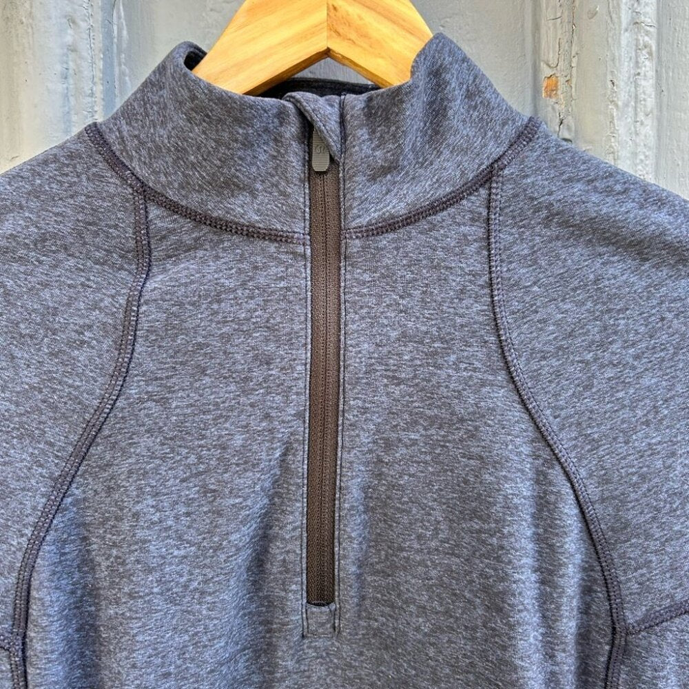 Lululemon Its Rulu Run Cropped Half Zip, size 6