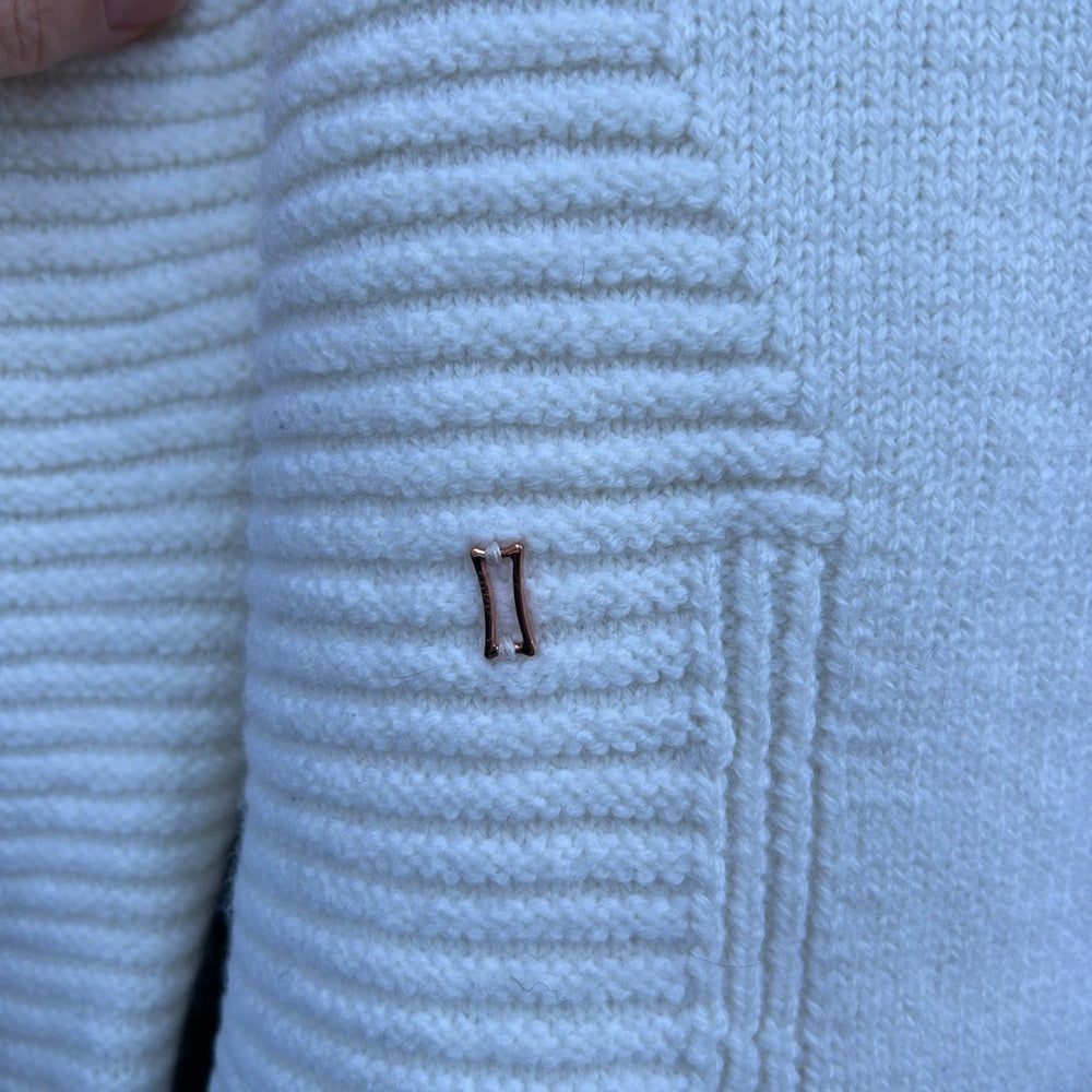 Kit & Ace cream merino blend Sweater, size xs/s