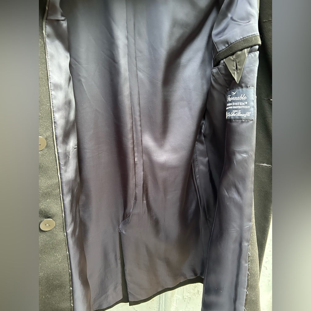 Faconnable x Loro Piana Military Pea Coat, size XS