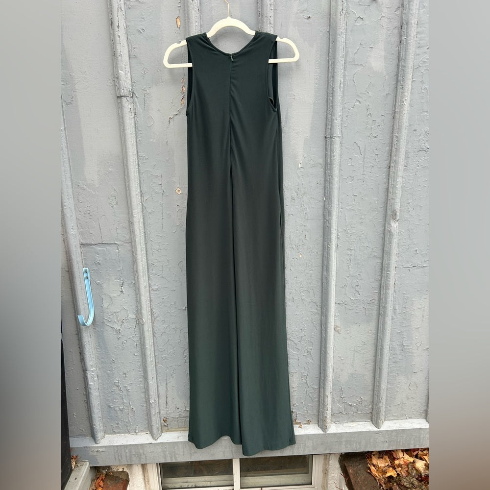 MEG Green jumpsuit, size xs (fits large)