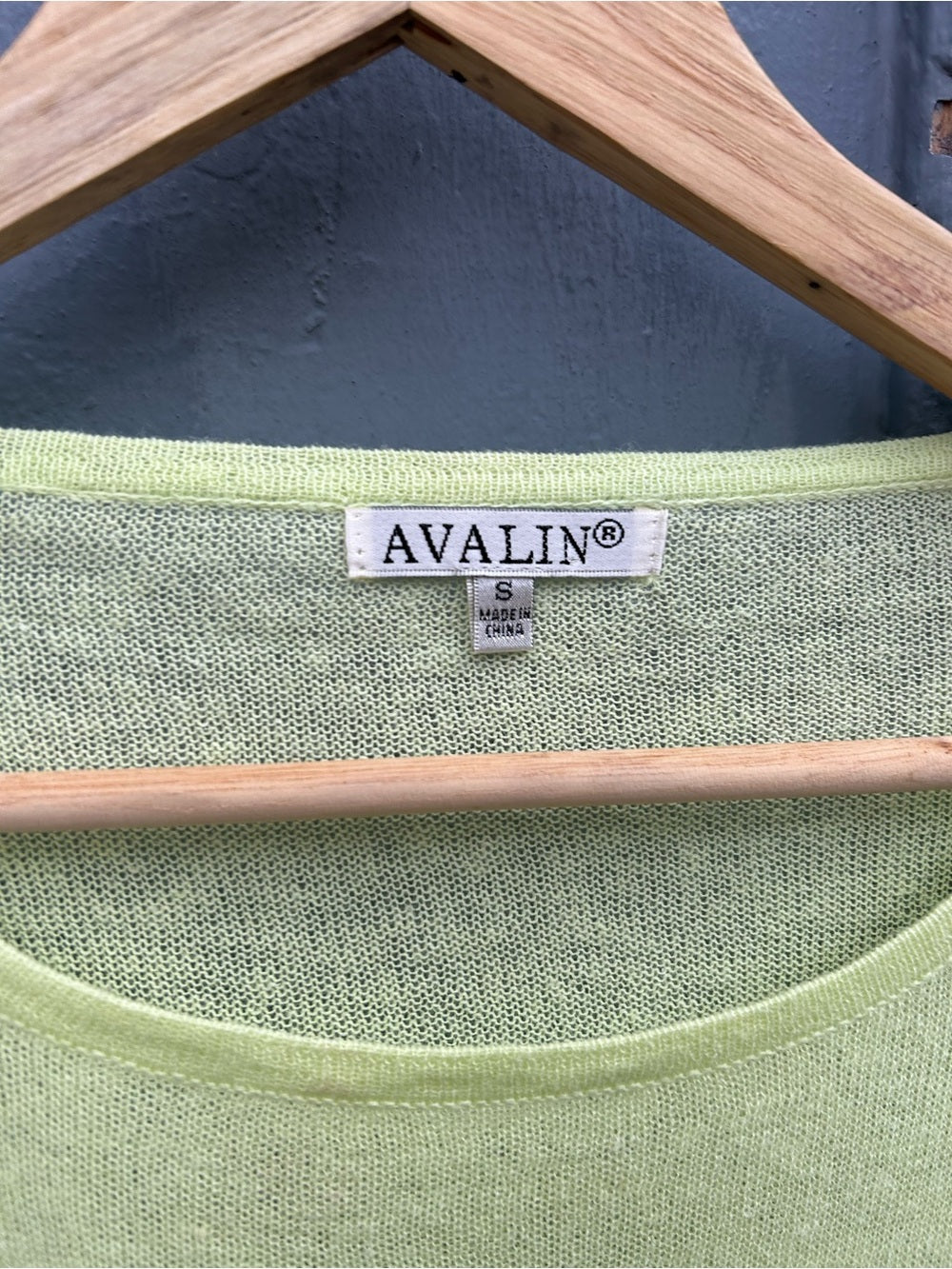 Avalin Cotton Linen Light Sweater, Small (fits oversized)
