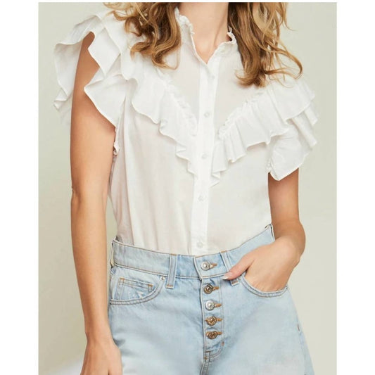 Veronica Beard Jaliyah Blouse, size M