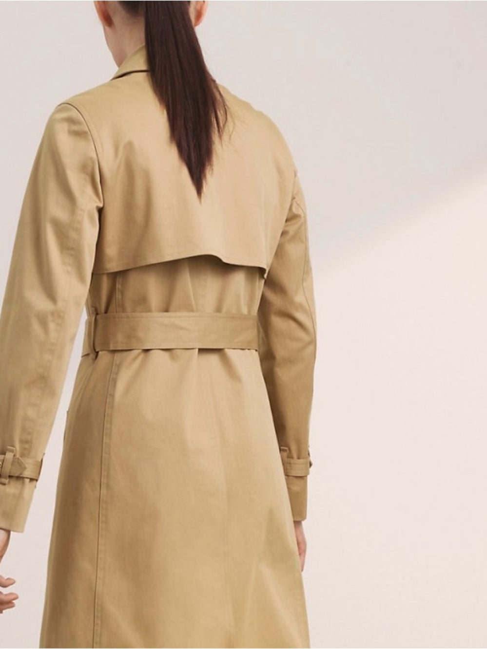 Babaton Santiago Trench, size Small