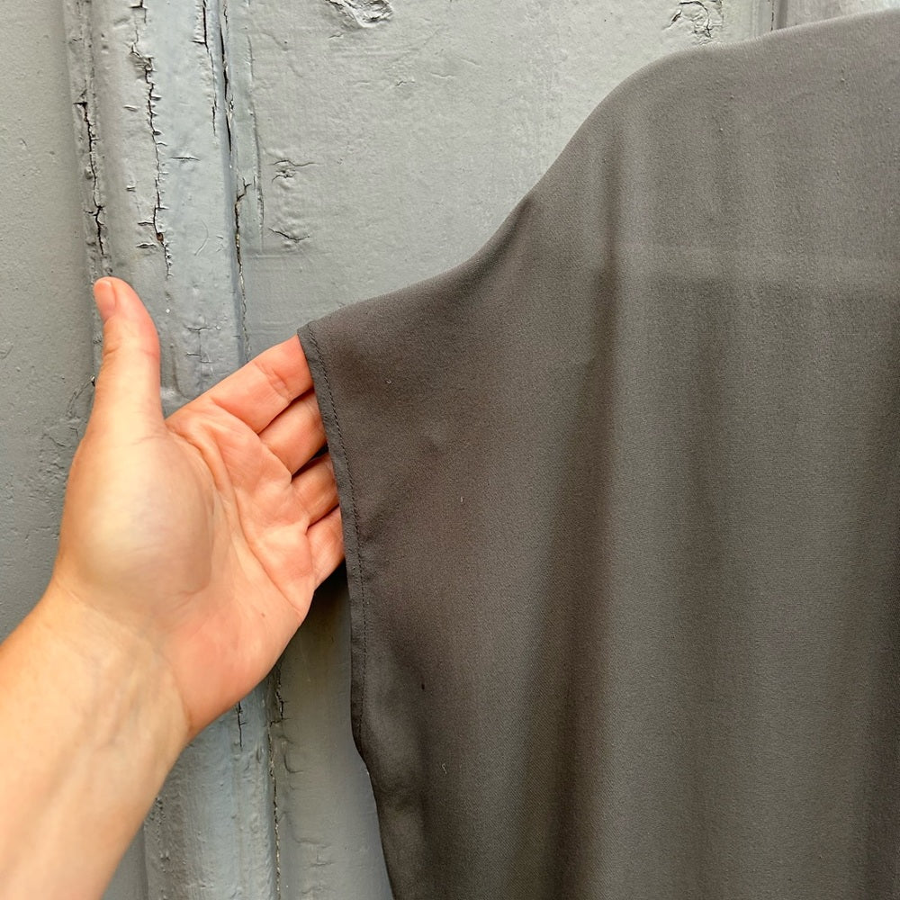 Vince Georgette Silk Cap Dolman Sleeve Blouse, Small (oversized)