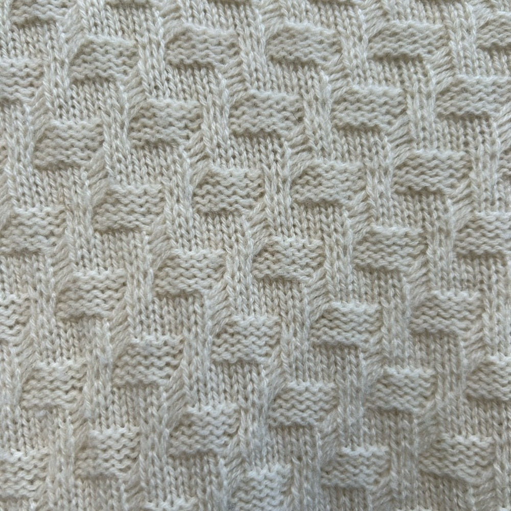 Vince Cashmere & Wool Brick Texture Double V Neck Sweater, size XXS (oversized)