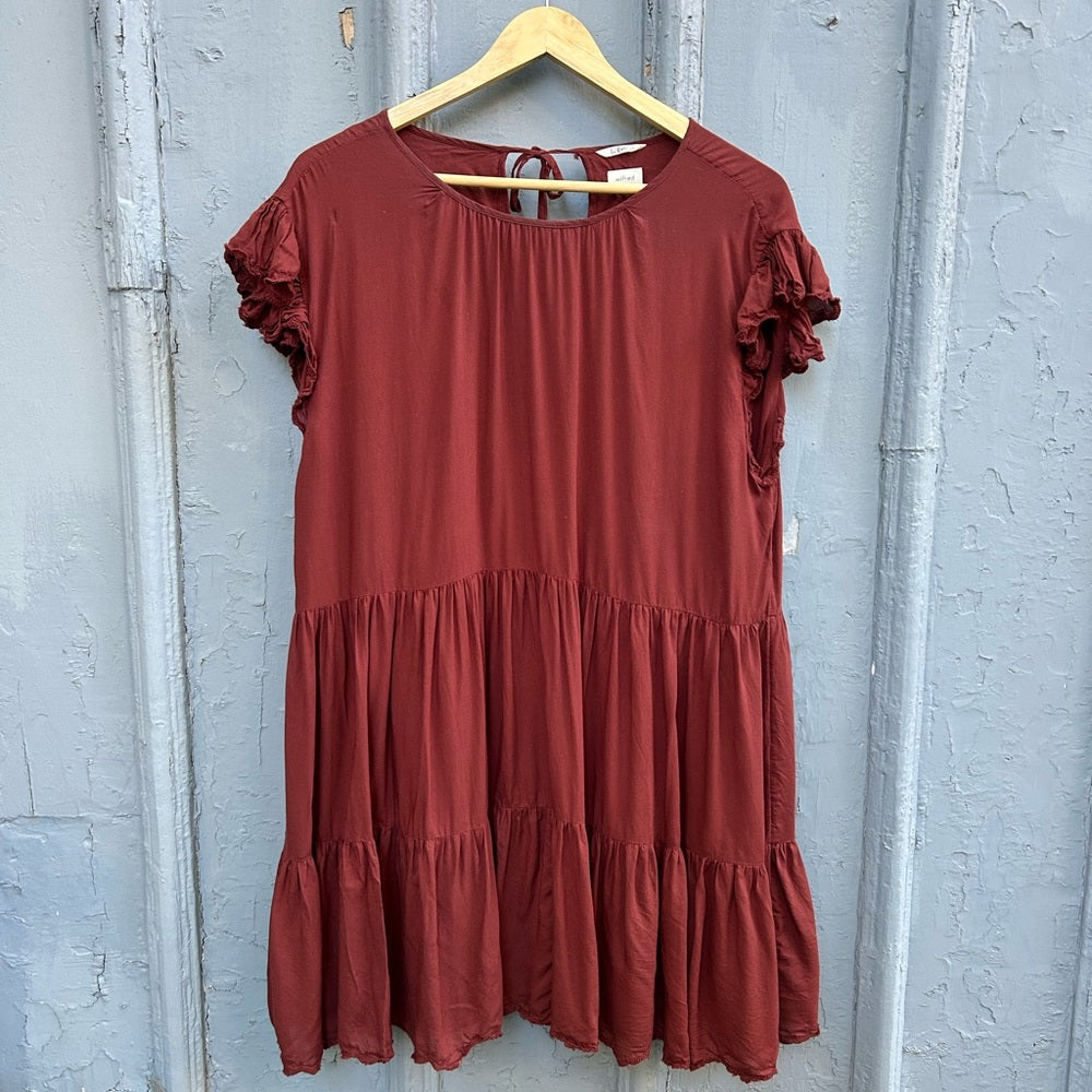 Wilfred Burgundy Sidonie Dress, size M