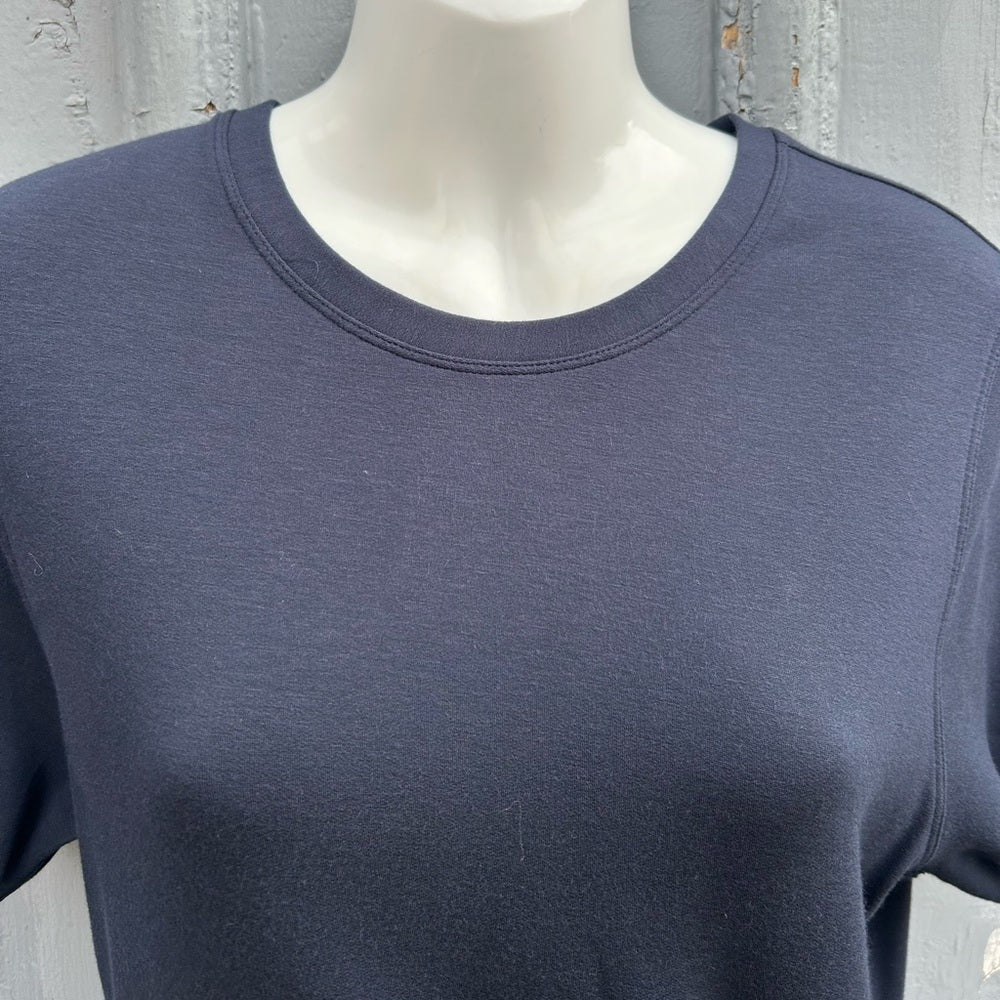 Kit & Ace Navy Tie Brushed dress, size M
