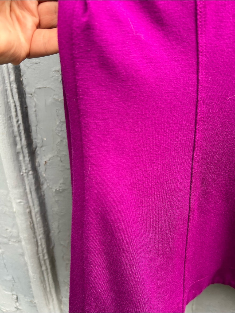 Miik Emily Raspberry Open Jersey Blazer, size M