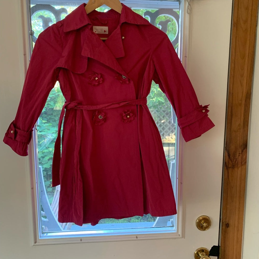 Lanvin Petite Pink trench, size 8