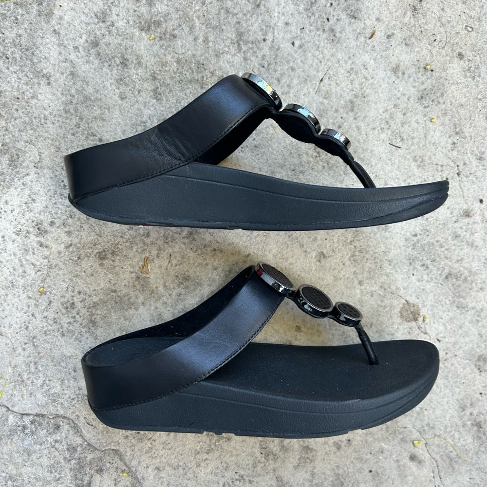 Fit Flop Halo Platform Sandals, BNWOT, size 8