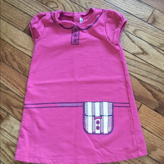 Little Marc Jacobs pink tunic dress, size 2T