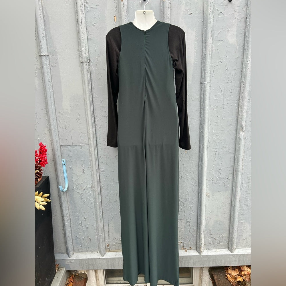 MEG Green jumpsuit, size xs (fits large)