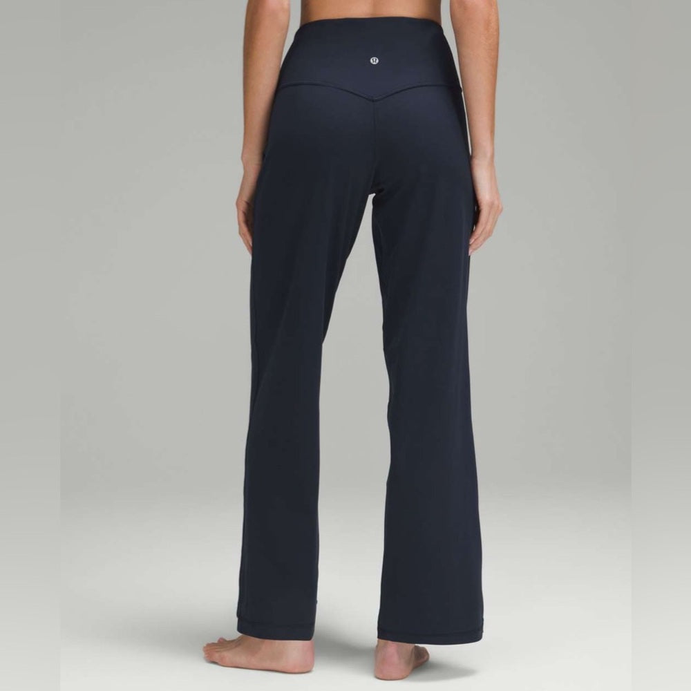 Lululemon Black Align Wide Leg, size 4