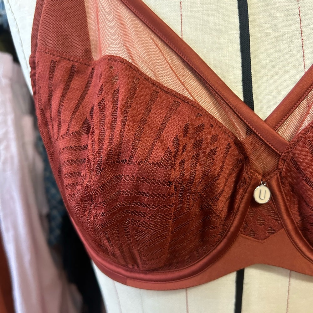 Understance Phoebe FlexWire Unpadded Full Coverage Bra, size 38 DDD