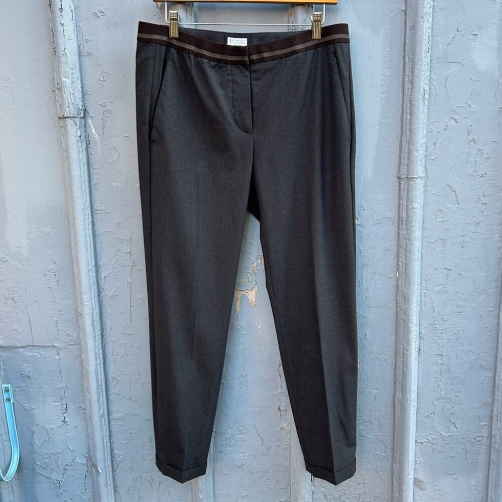 Brunello Cucinelli Wool Trousers, size 8