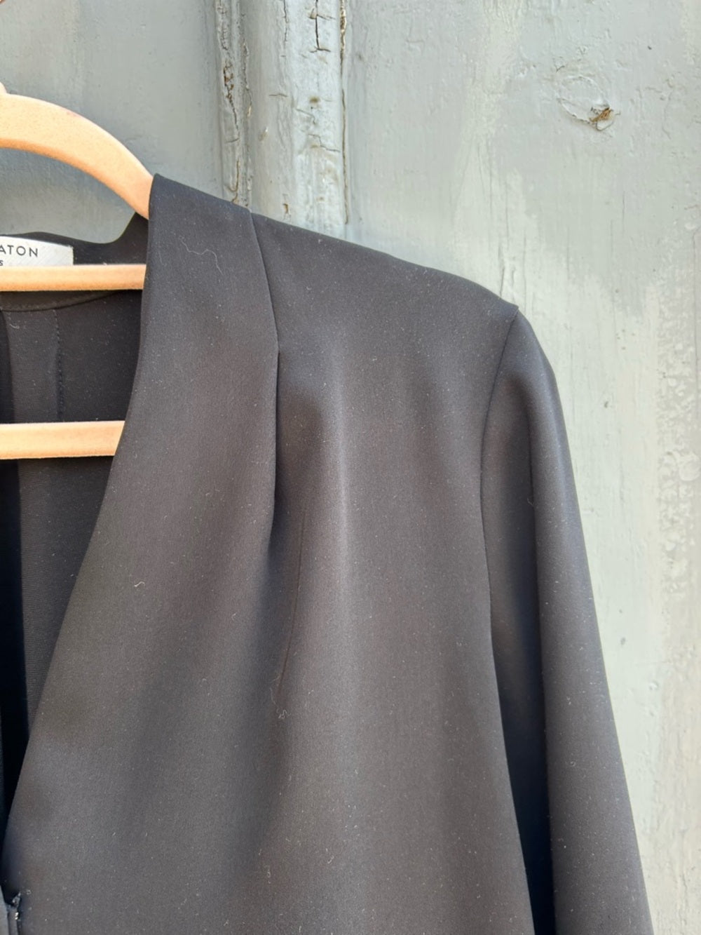 Babaton Black Power blouse, Small