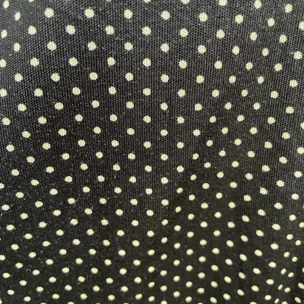 Issa London Wrap Front Silk Jersey Polka Dot Dress, size 8