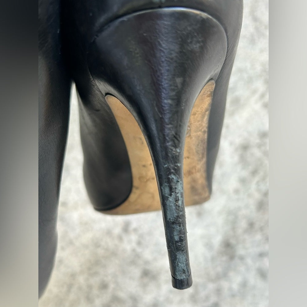 Jimmy Choo Mendez Heeled Bootie, size 37.5