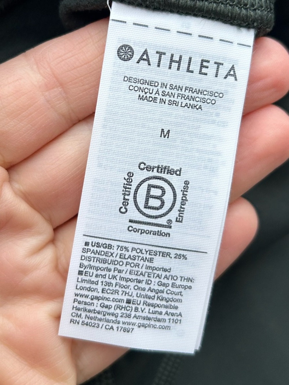Athleta Rainier Tight, BNWT, size M