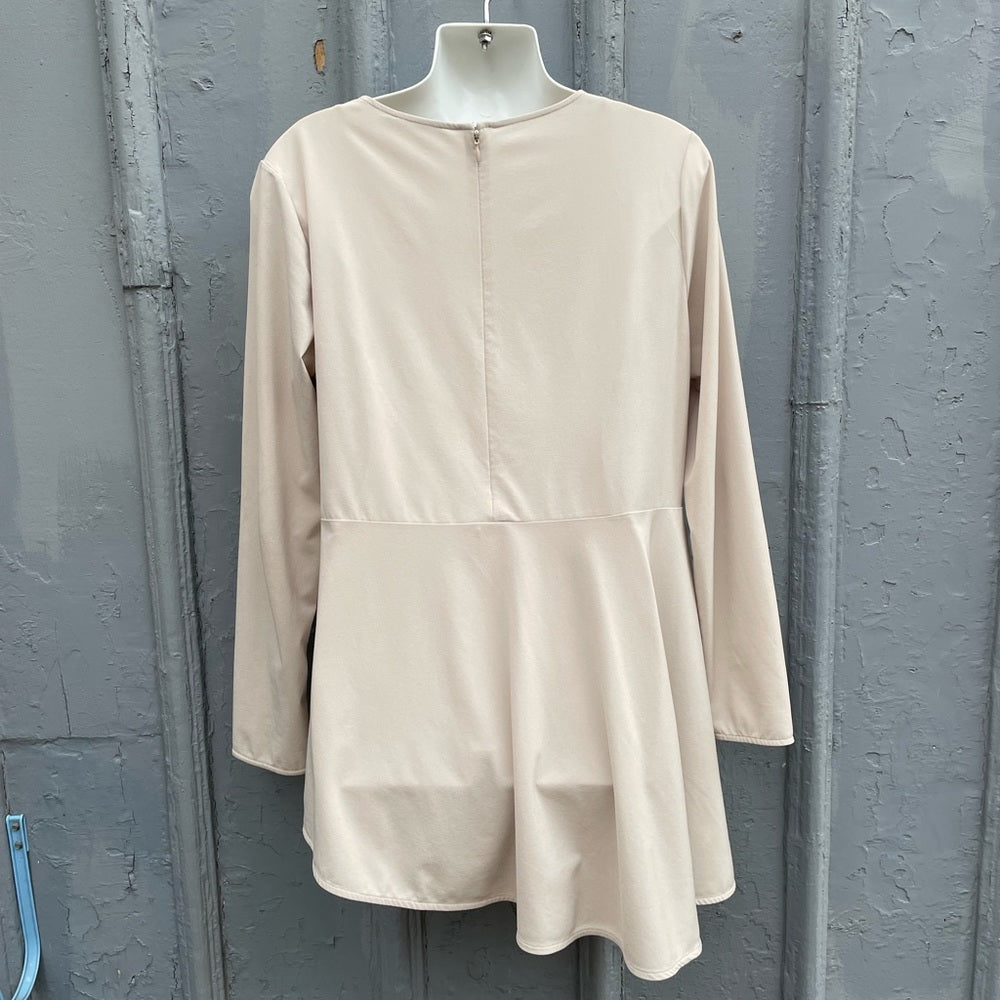 COS asymmetric skirt tunic blouse, size 42