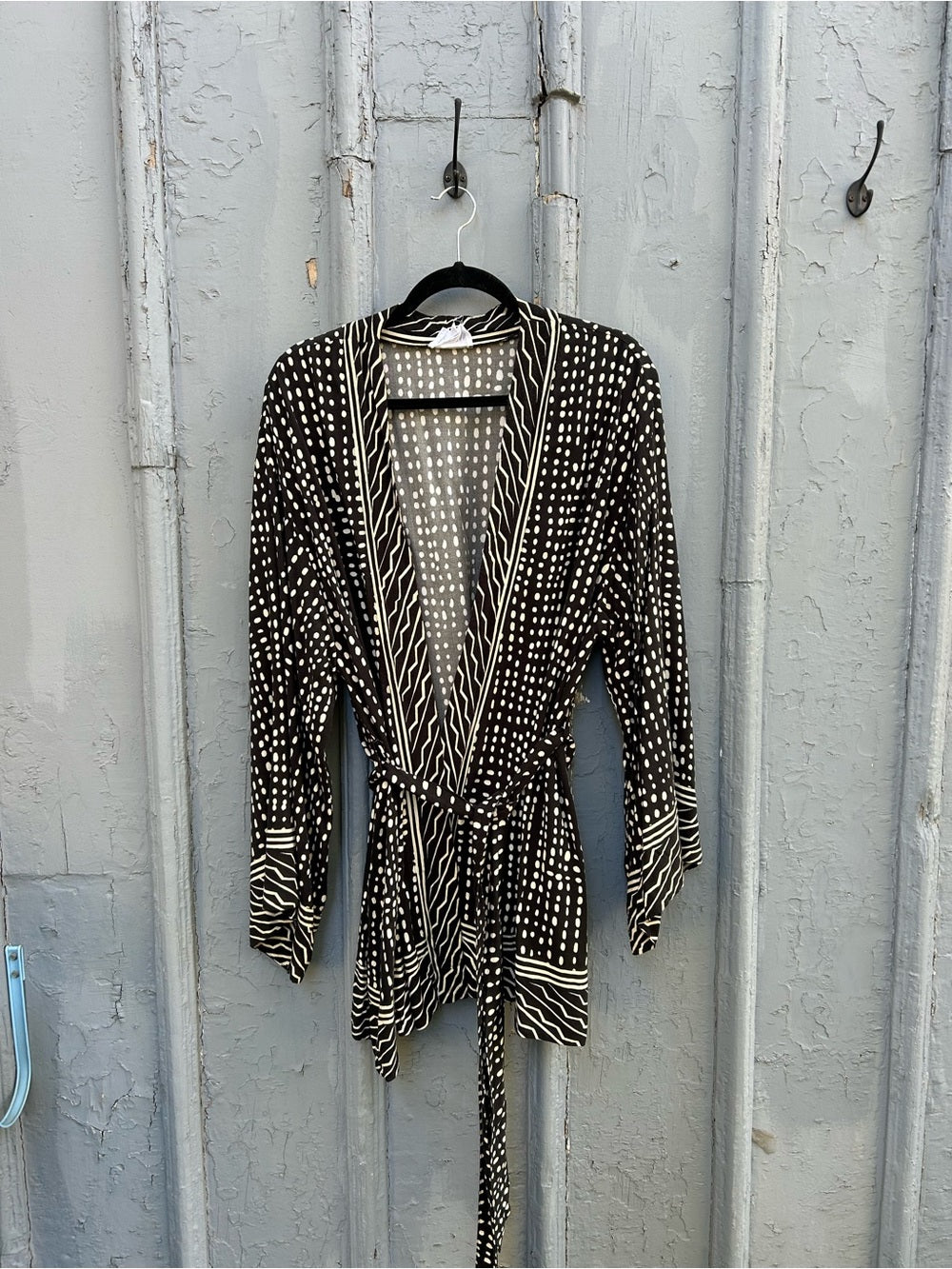 Anthropologie Bel Kazan Geometric kimono, OS