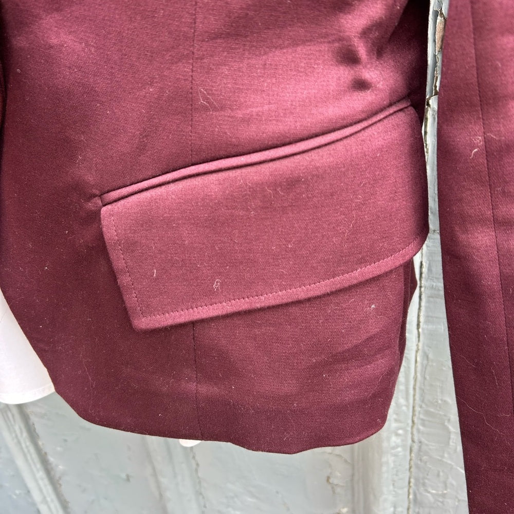 Donna Karan Burgundy Blazer, size 12