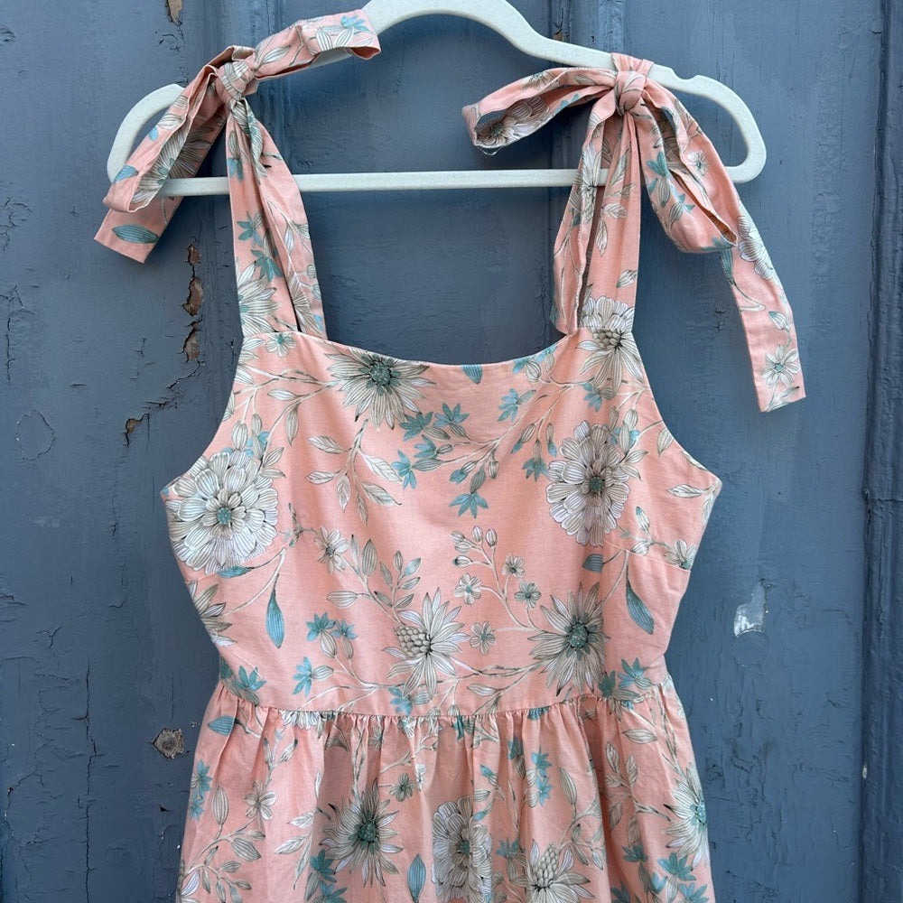 Gal Meets Glam x Anthropologie Makenna floral maxi dress, Size 8