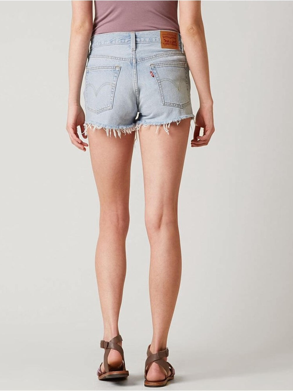 Levi’s 501 North Beach Noise Denim Jean Shorts, Size 27