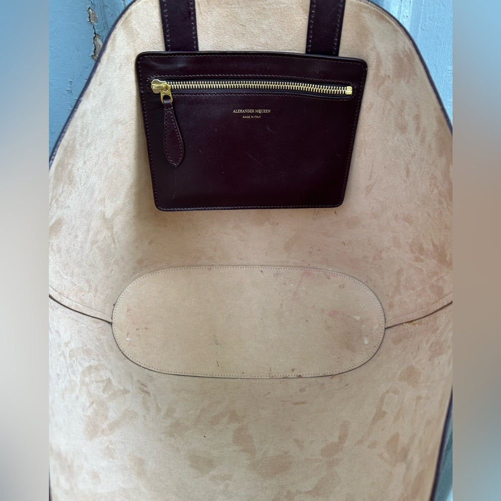 Alexander McQueen Tote, 12”x 9”x 6”