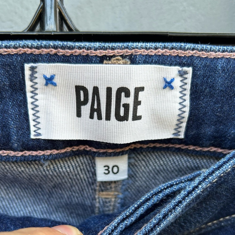 Paige Cindy Straight Jean, size 30