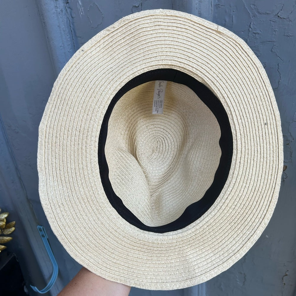 Charlie Paige Paper Woven Hat