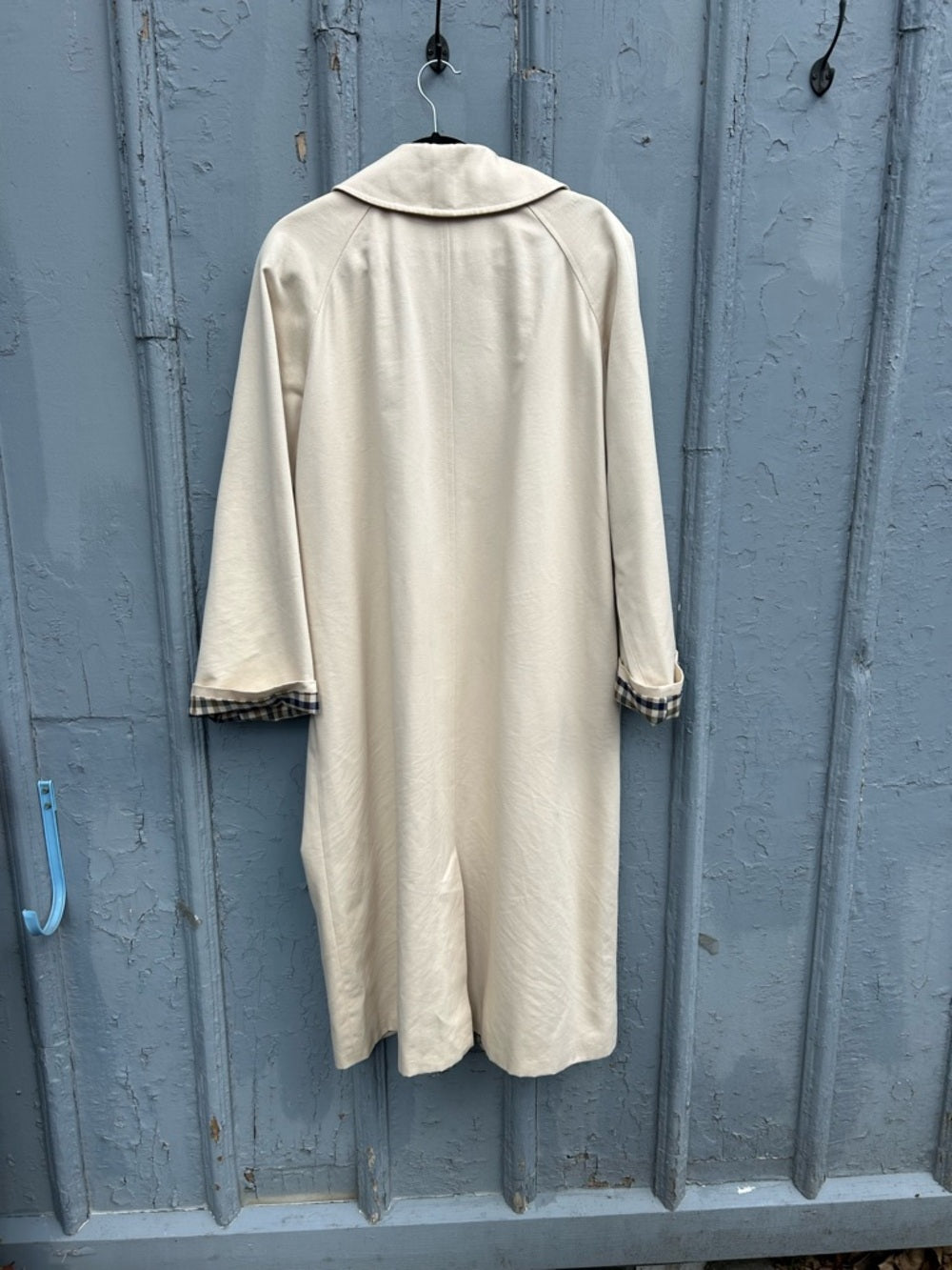 Sezane Taupe Clyde Trench Coat, size 44