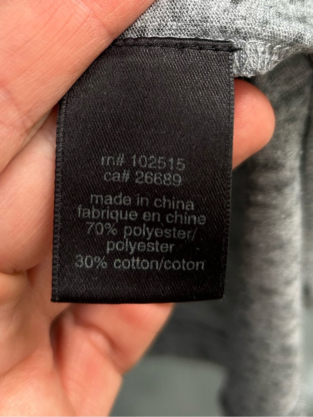 John Varvatos Grey Motley Crew Tee, size XXL
