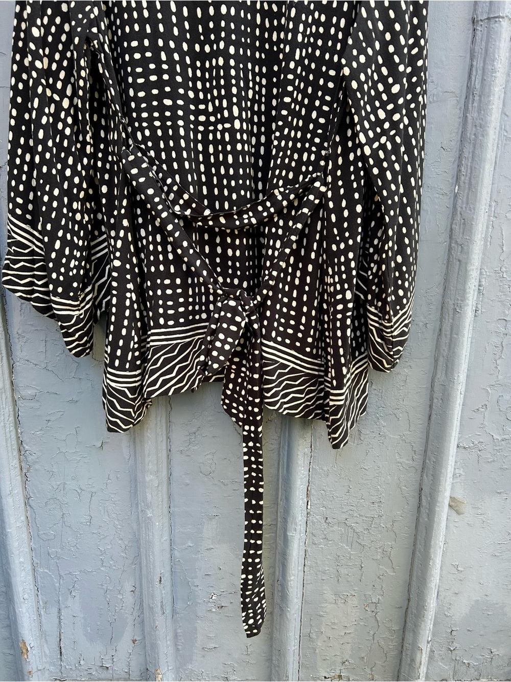 Anthropologie Bel Kazan Geometric kimono, OS