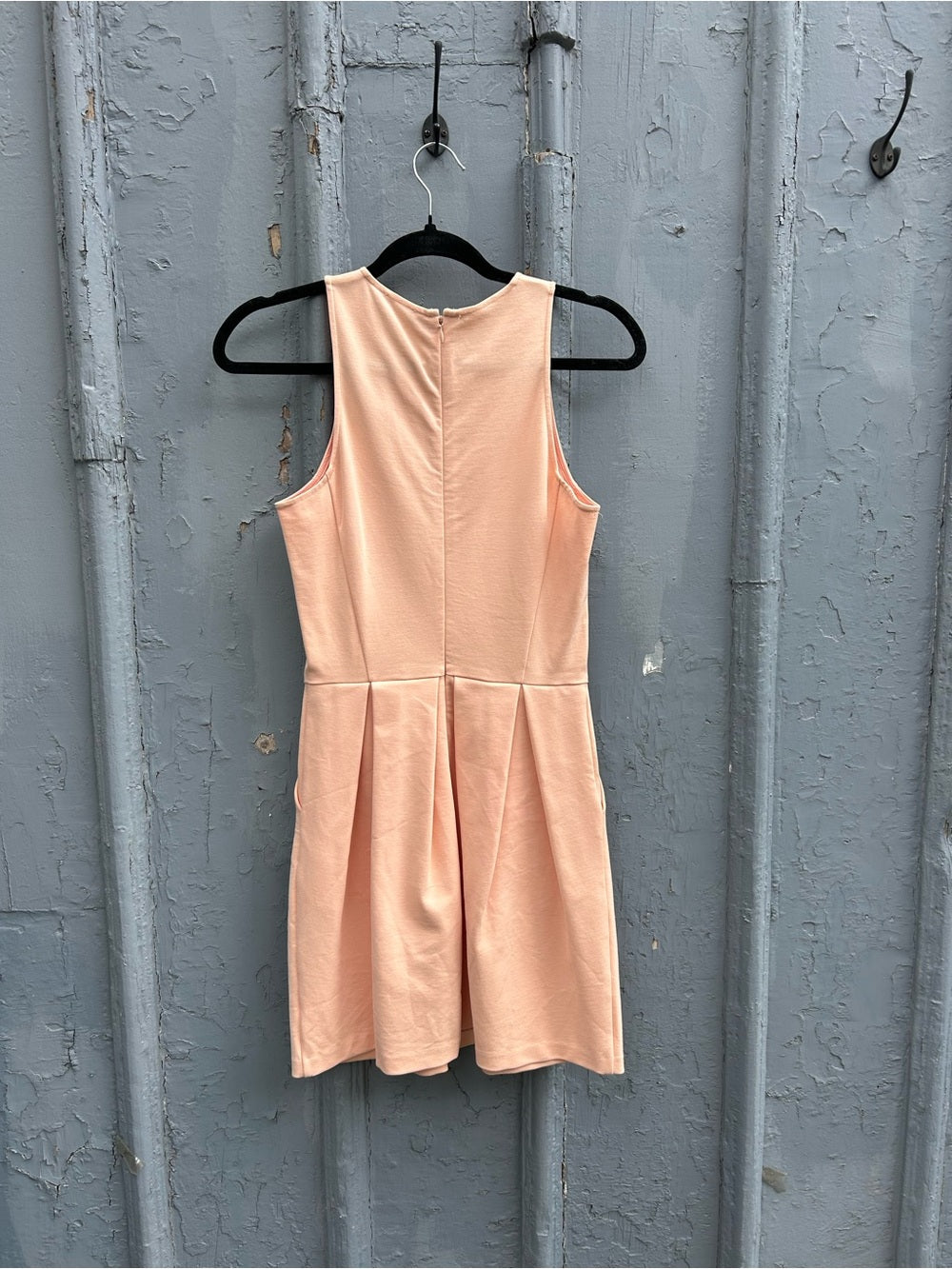Aritzia Sunday Best Peach Sleeveless Fit & Flare S