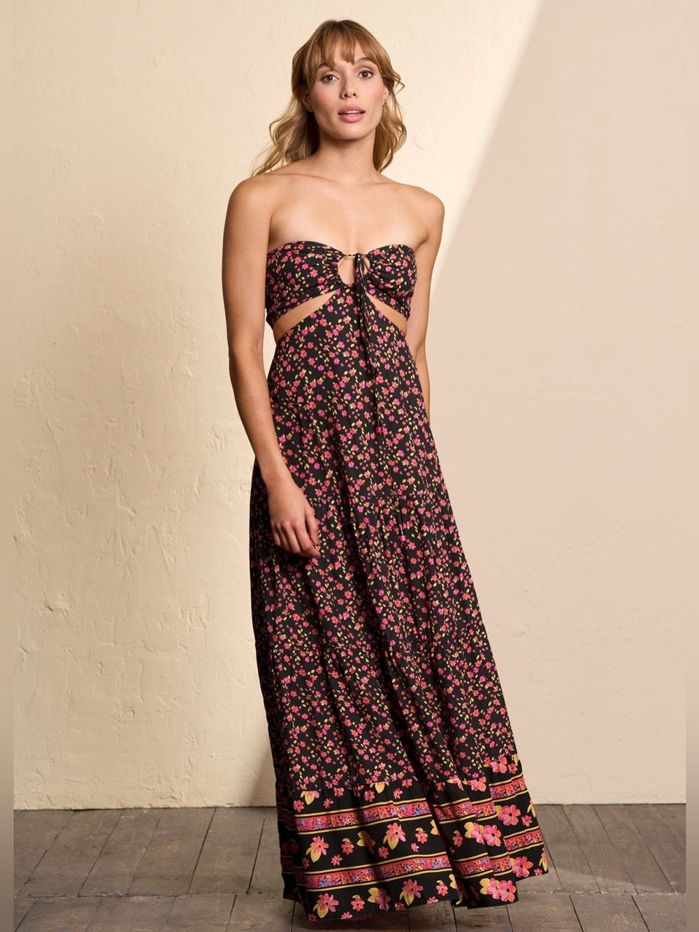 Maaji Native Soul Floral Maxi Dress Size M