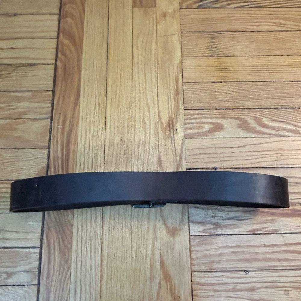 Roots brown leather belt, size 32