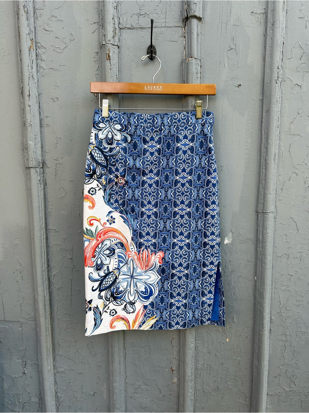 Moulinettes Soeurs Midi Becancour Pencil Skirt, size 2