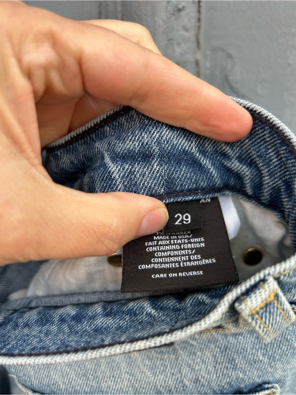 Modern American Highland Boyfriend Jean, size 29