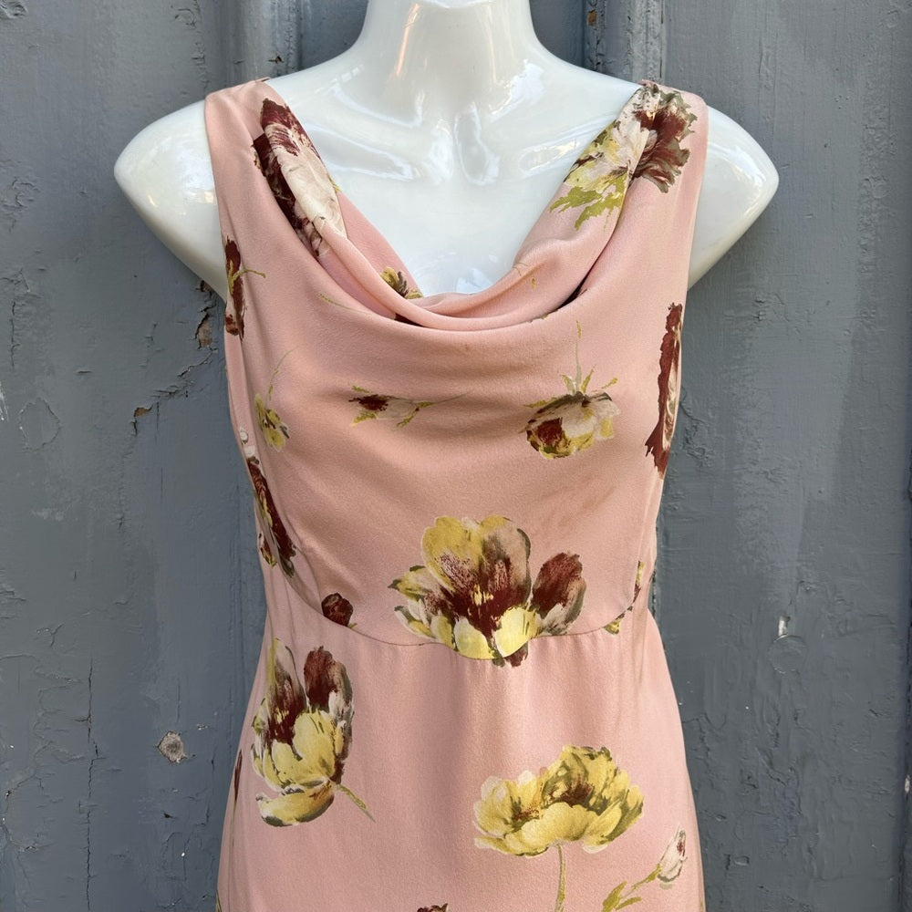 90’s Miss Valentino Silk Shift dress, size 6