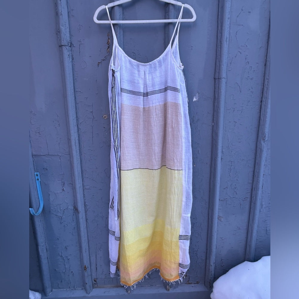 LemLem cotton Zena patchwork dress, Small