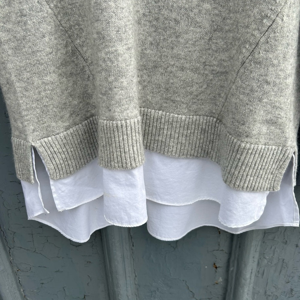 Ted Baker Lissiah Grey Sweater, size Ted 3 (approx US 6/8)